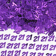 Purple 21 Confetti Pk 1 
