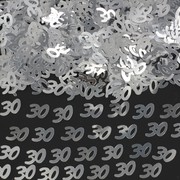 Silver 30 Confetti Pk 1 