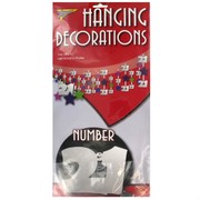 Decoration Ceiling Hanging 21 Assorted Pk1 