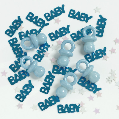 Baby Shower (Boy) Confetti & Dummies (14g) Pk 1