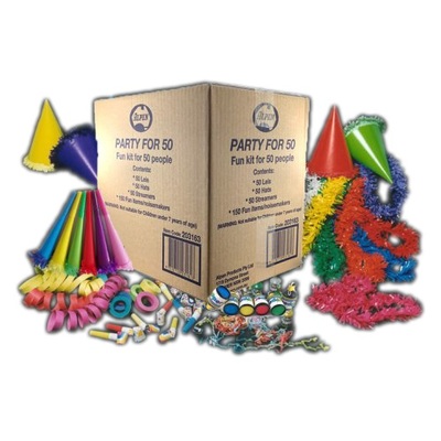 Fun Party Pack for 50 People (Pk 300)