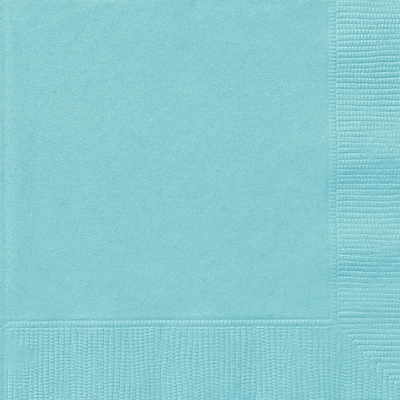 Baby Blue 2 Ply Lunch Napkins (Pk 20) 