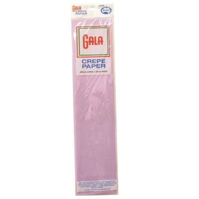 Crepe Paper Gala 240x50cm Lilac Pk1 