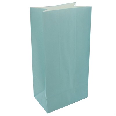 Pale Blue Paper Lolly Bags Pk12 