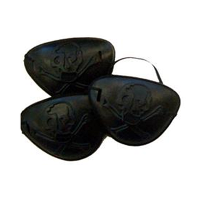 Black Pirate Eyepatches Party Favours Pk 96