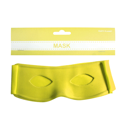Super Hero Mask - Yellow