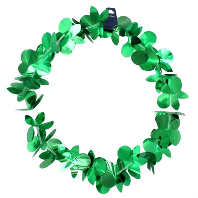 St Patrick's Day Party Lei - Irish Shamrock Pk 1 