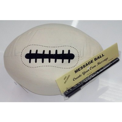 Message Signing Football with Pen (9in.) Pk 1