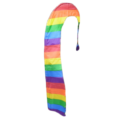 Rainbow Bali Flag 3m With Tail (Pk 1) (Pole Not Included)
