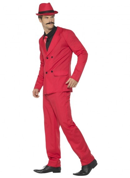 Red Zoot Suit Costume - Gangster Costumes - Shindigs.com.au