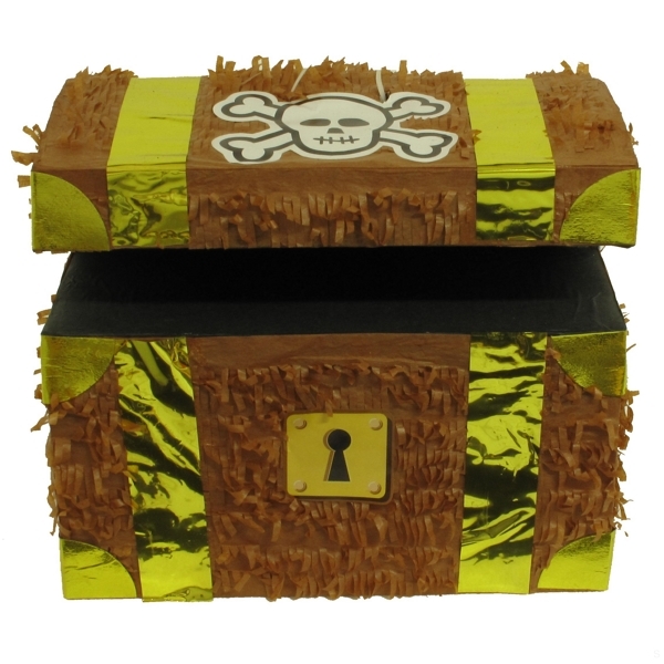 Pirate Treasure Chest Pinata Pk 1