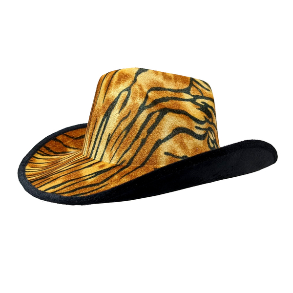 Tiger Print Cowboy Hat Shop 10,000+ Party Products Online or InStore