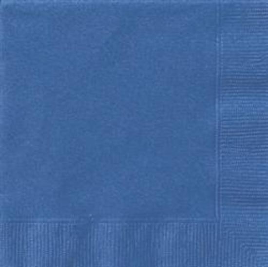 Royal Blue Cocktail Napkins Pk 20 Party Napkins Buy Online