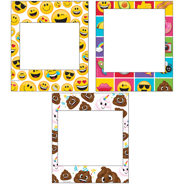 Emoji Photo Frames Emoji Party Supplies