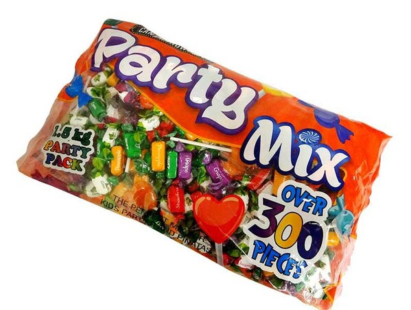 Candy Showcase Party Mix Mixed Confectionery 1.5kg | Shop 10,000+ Party ...