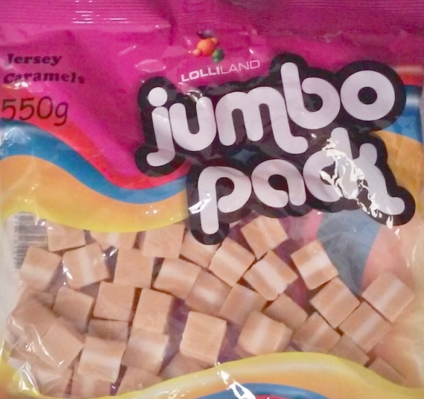 Jersey Caramels (550g) Bulk Lollies
