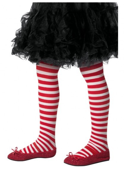 Red \u0026 White Tights - Costume Tights 