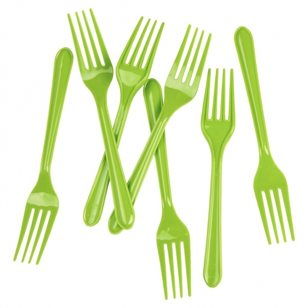 Plastic Forks Party Cutlery