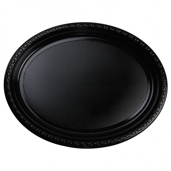 Oval Plastic Plates Party Plates