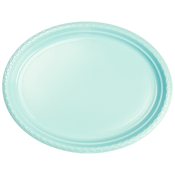 Oval Plastic Plates Party Plates