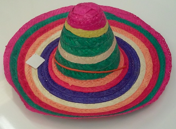 Multi Coloured Sombrero Pk 1 - Sombrero Hats - Shindigs.com.au