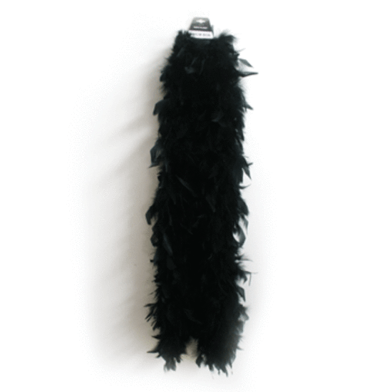 Black Feather Boa (1.5m) Pk 1 Feather Boas Buy Online