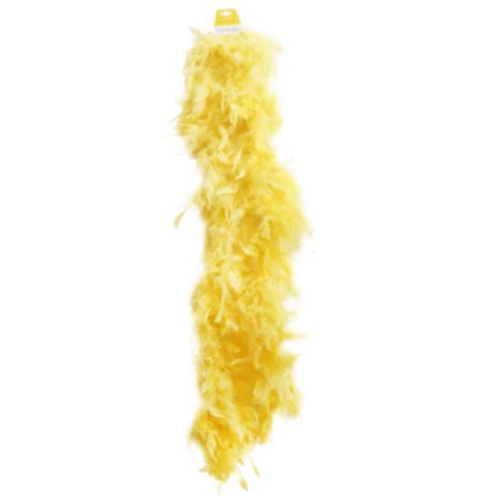 Yellow Feather Boa (1.5m) Pk 1 Feather Boas Buy Online