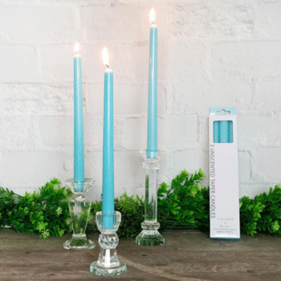 Blue Taper Candles Taper Candles