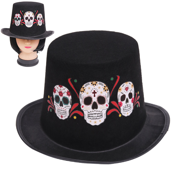 Day of the Dead Hat Halloween Costumes Shindigs