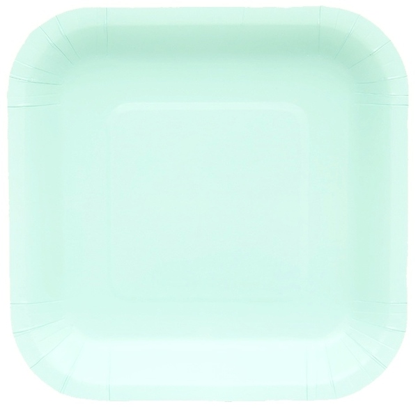 Coloured Paper Plates Party Tableware