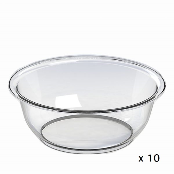 Clear 14cm Party Bowl (Pk 10) Shop 10,000+ Party Products Online or