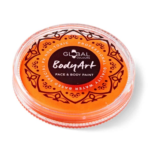 Neon Orange Body Art Water Based Cake Makeup (32g) Shop 10,000+ Party