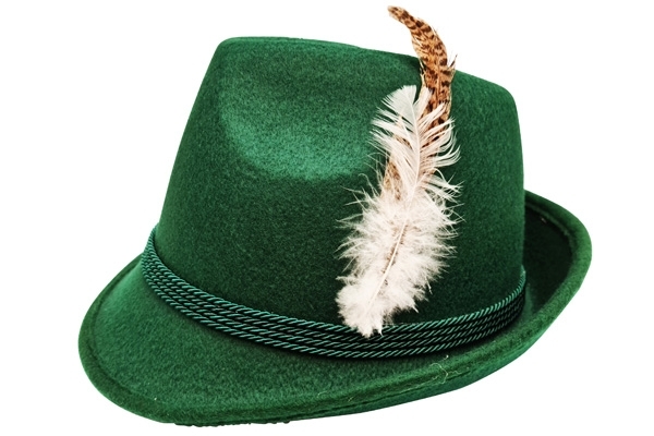 Oktoberfest Alpine Green Hat with 