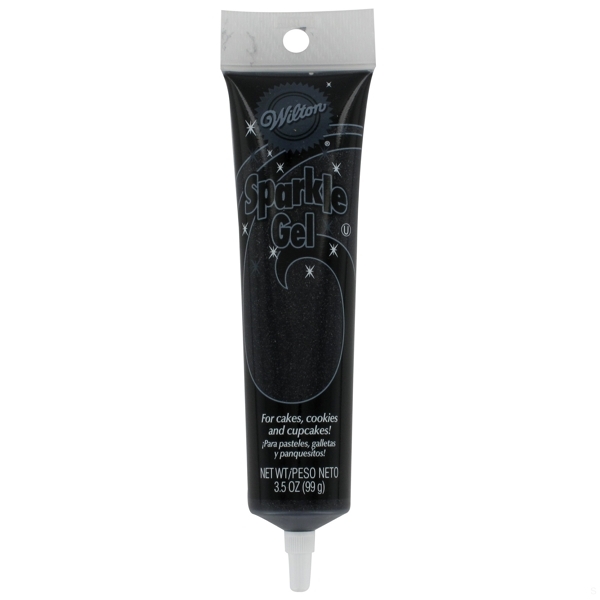 Wilton Black Sparkle Gel 99g Pk 1