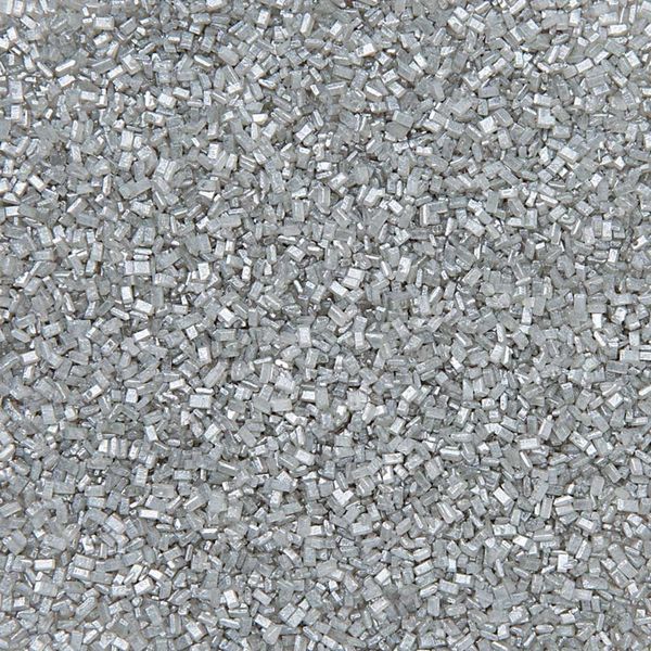 Silver Pearlized Sugar Cake Decorating Sprinkles