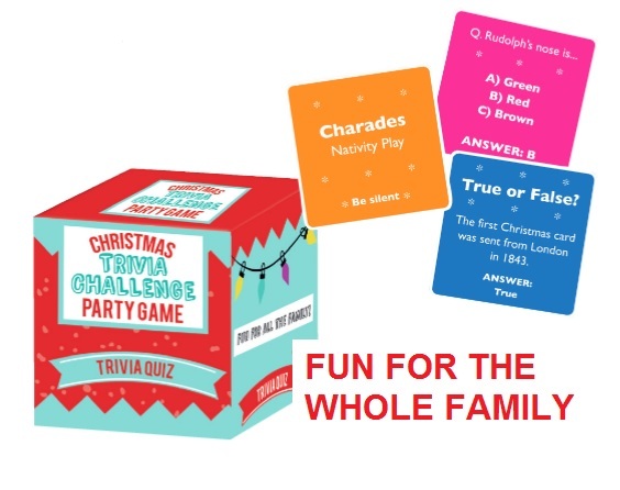 Christmas Table Trivia Party Game (Pk 1) | Shop 10,000+ Party Products ...