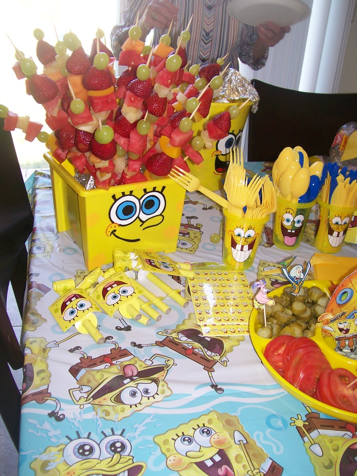 Party Themes & Ideas Great Ideas for a Spongebob Party!