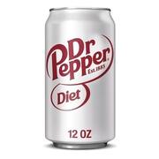 Dr Pepper Diet Soft Drink Can 355ml Pk 1