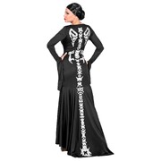 Adult Black Space Alien Halloween Costume Small - Gothic Alien Dress