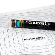 Fondtastic Small Non Stick Fondant Measuring Mat Set (Pk 2)