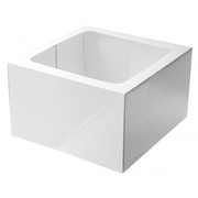 White Square Cake Box 10in x 10in x 6in (Pk 1)