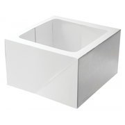 White Square Cake Box 10in x 10in x 6in (Pk 10)