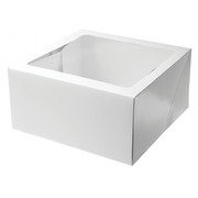White Square Cake Box 14in x 14in x 6in (Pk 10)