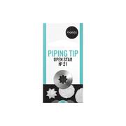 Mondo Open Star No. 21 Piping Tip