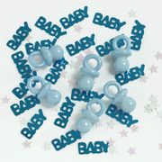 Baby Shower (Boy) Confetti & Dummies (14g) Pk 1
