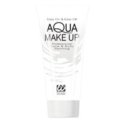 White Aqua Make-Up Face & Body Paint 30ml Tube | Professional Water-Based Costume Makeup