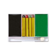 Witch Make Up Kit Black & Green Face Paint with Colour Sticks | Halloween Costume Makeup