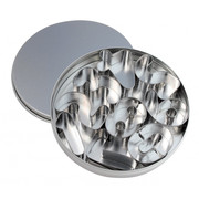 Silver Mini Number Cookie Cutter Set (0-9) Pk 1