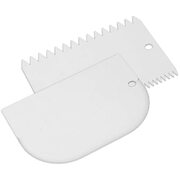Icing Comb & Bowl Scraper Set Pk 2