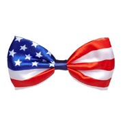 American USA Flag Stars And Stripes Bow Tie